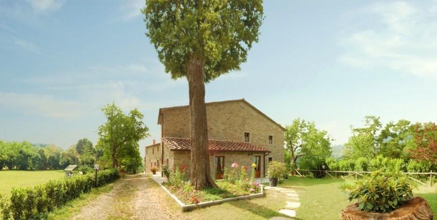 Vila Agriturismo Il Piano Pratovecchio Exteriér fotografie